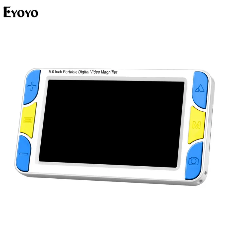 

Eyoyo 5.0" inch LCD 4-32X portable Digital Magnifier lupa Electronic video Reading Aid Portable with HDMI 1080 i60 & AV Output
