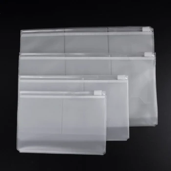 

ZHUTING High Quality PVC Bag Travel Notebook PVC Zipper Bag Card Passport Organizer Waterproof Storage Holder