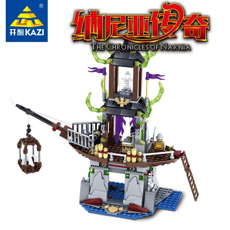 

KAZI Models Building toy Compatible with Lego K87023 440pcs Nanya Ghost Pirate Blocks Toys Hobbies For Boys Girls Building Kits