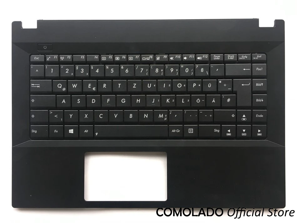 

GR Germany Laptop Keyboard For Asus P45VA 1 AP45VJ 1 APro P45VA P45VJ TOP Palmrest Upper cover
