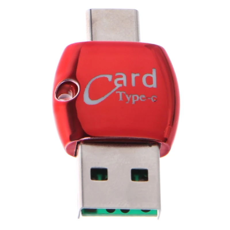 2 в 1 OTG USB 3,1 type C к USB 2,0 Micro SD/TF адаптер для чтения карт памяти - Цвет: 2