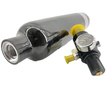 

Acecare Paintball Regulator 850Psi Pcp Air Rifle 500Cc Scuba Tank 4500Psi Condor Airsoft/Co2 Cylinde Rm18*1.5 For Carabina