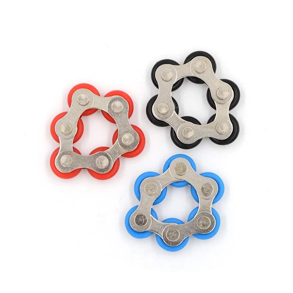 On Sale Chain Fidget Bracelet Spinner Anti-Stress ADHD Toy Bike Autism Adult/student for And kWlajB50