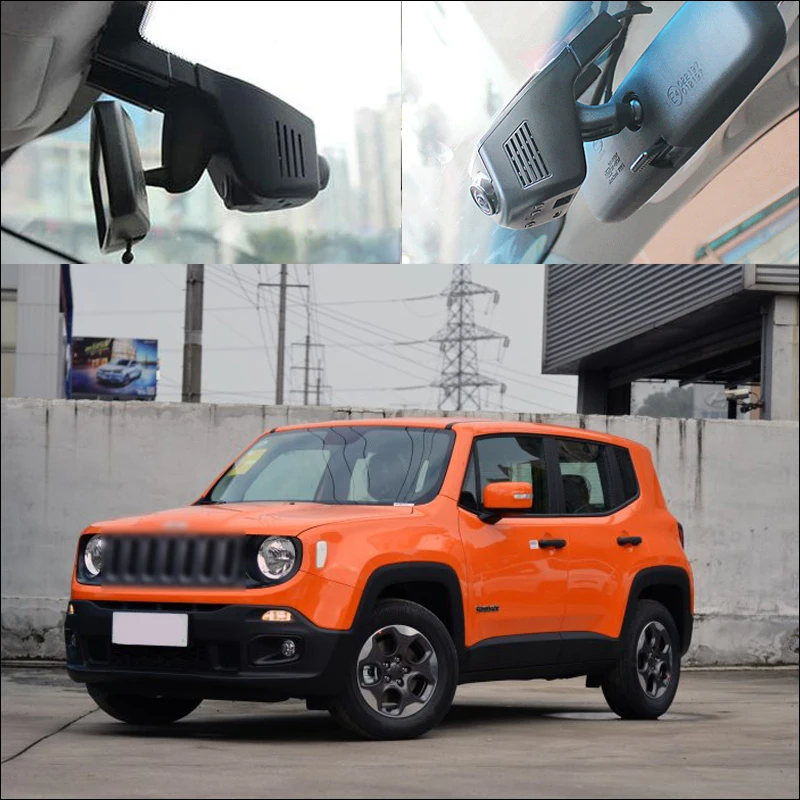 4K Fhd 2160P Per Jeep Renegade Grand Commander Compass Cherokee Car Wifi Dvr Videoregistratore Di Guida Black Box G-Sensor Dash Cam