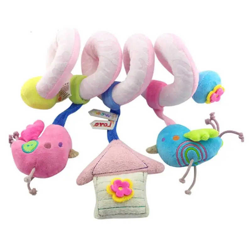

Baby birds Rattles Strollers Car Hanging Bed Infants Doll Plush Toys Newborn baby Early Educational teddy