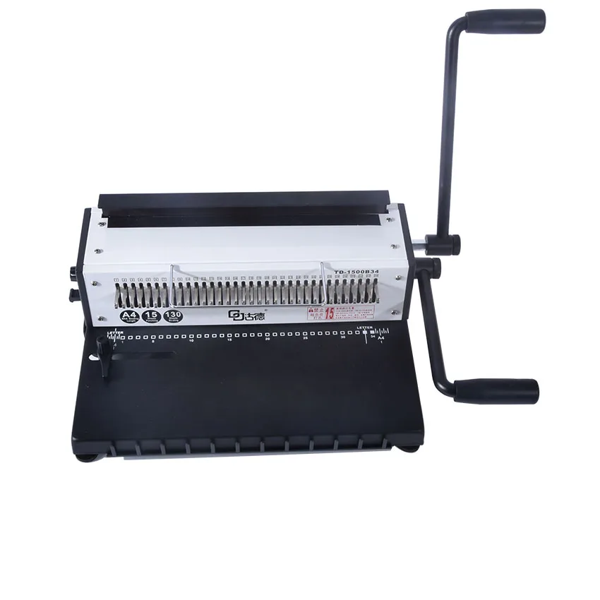 A4 Size Book Binding Machine 34 Holes Puncher Binding Combs Punching