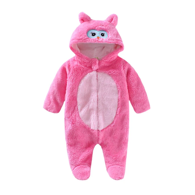 2019 Spring/autumn baby Bodysuits Jumpsuits animal style owl/rabbit