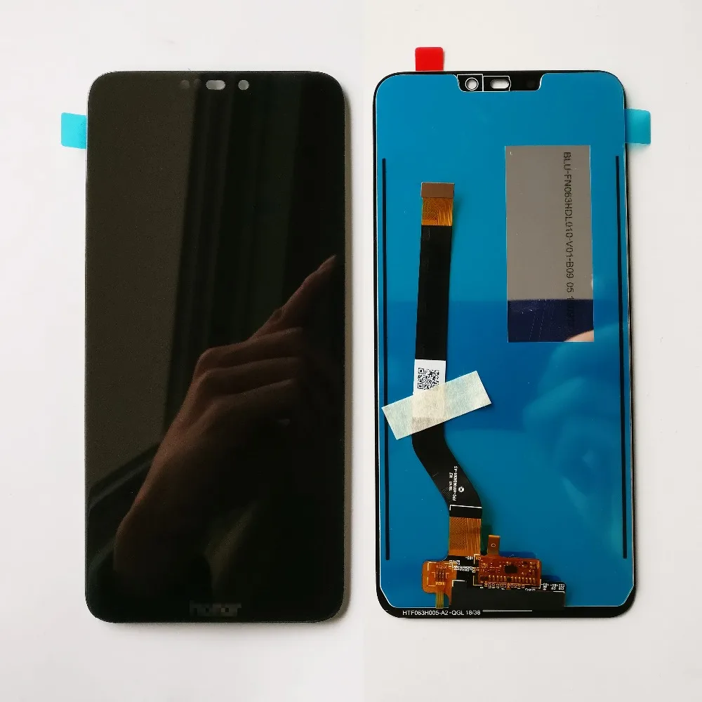 Оригинальный Новый ЖК экран 6 26 дюйма черный для Huawei Honor 8C дисплей сенсорный