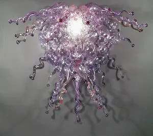 

100% Handmade Unique Style Purple Mini Chandelier for Decoration