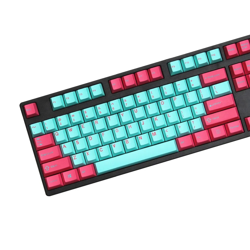 Механическая клавиатура Double shot pbt с колпачком клавиш 87/104 раскладка ANSI Cherry Filco Ducky