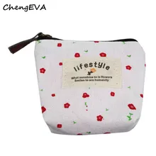 Small Canvas Purse Zip Wallet Lady Coin Case Bag Handbag Key Holder Fashion Brand Hot Sale