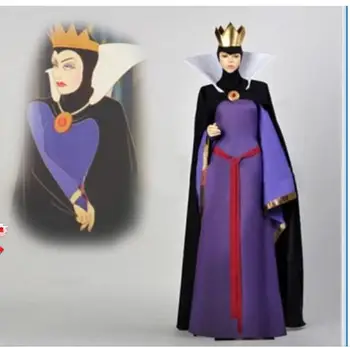 

Snow White Evil Queen Dress Adult Women Halloween Anime Cosplay Costume Custom made