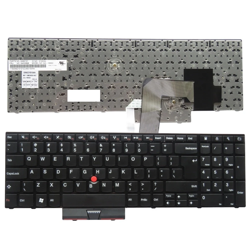  New UI Keyboard FOR LENOVO FOR Thinkpad E520S E525 E520 With mouse pole laptop keyboard