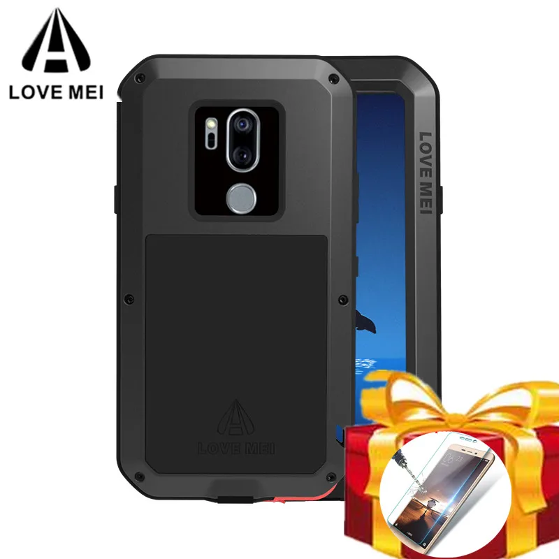 Gorilla glass filmGift) Waterproof Case For LG G7 ThinQ