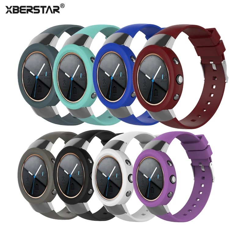 Сменный ремешок для часов XBERSTAR резиновый ASUS ZENWATCH 3 защитный чехол ZENWATCH3 ремешки