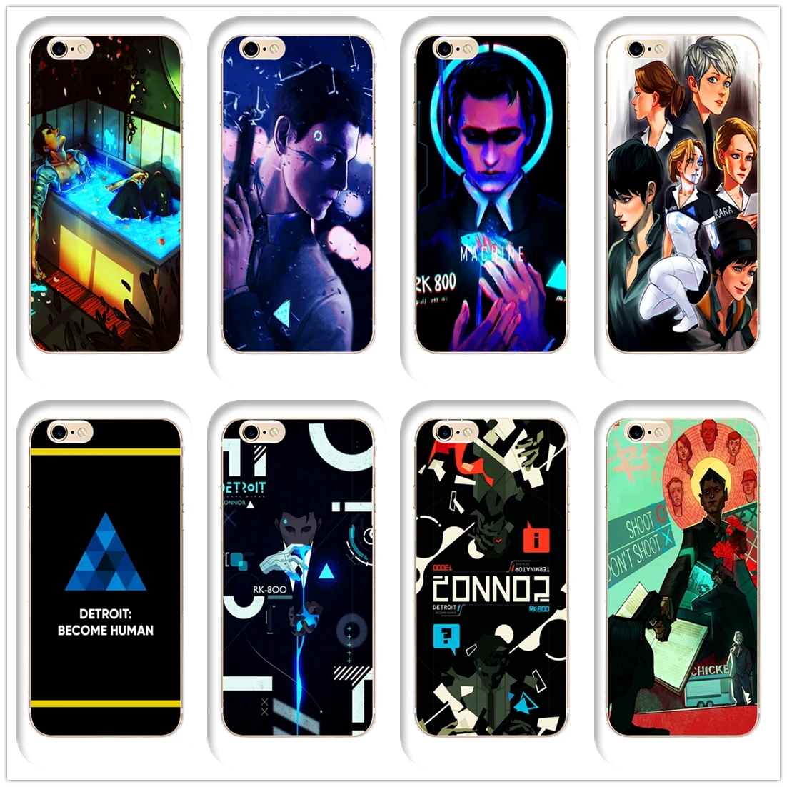 

DK Detroit Become Human new role playing game phone case Cover Hard Transparen for iPhone 6 6s 7 8plus 5s 5c 4s X XS XR XSMAX