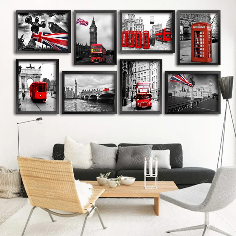 28 Home Decor Uk Diy London Skyline Wall Sticker London Style Home Decor