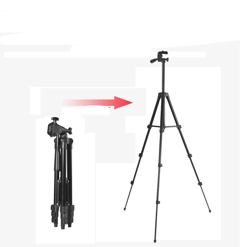 Штатив портативный цифровая камера видеокамера штативы Стенд Легкий алюминиевый Трипод 1 м онлайн-шоу для Canon Nikon sony