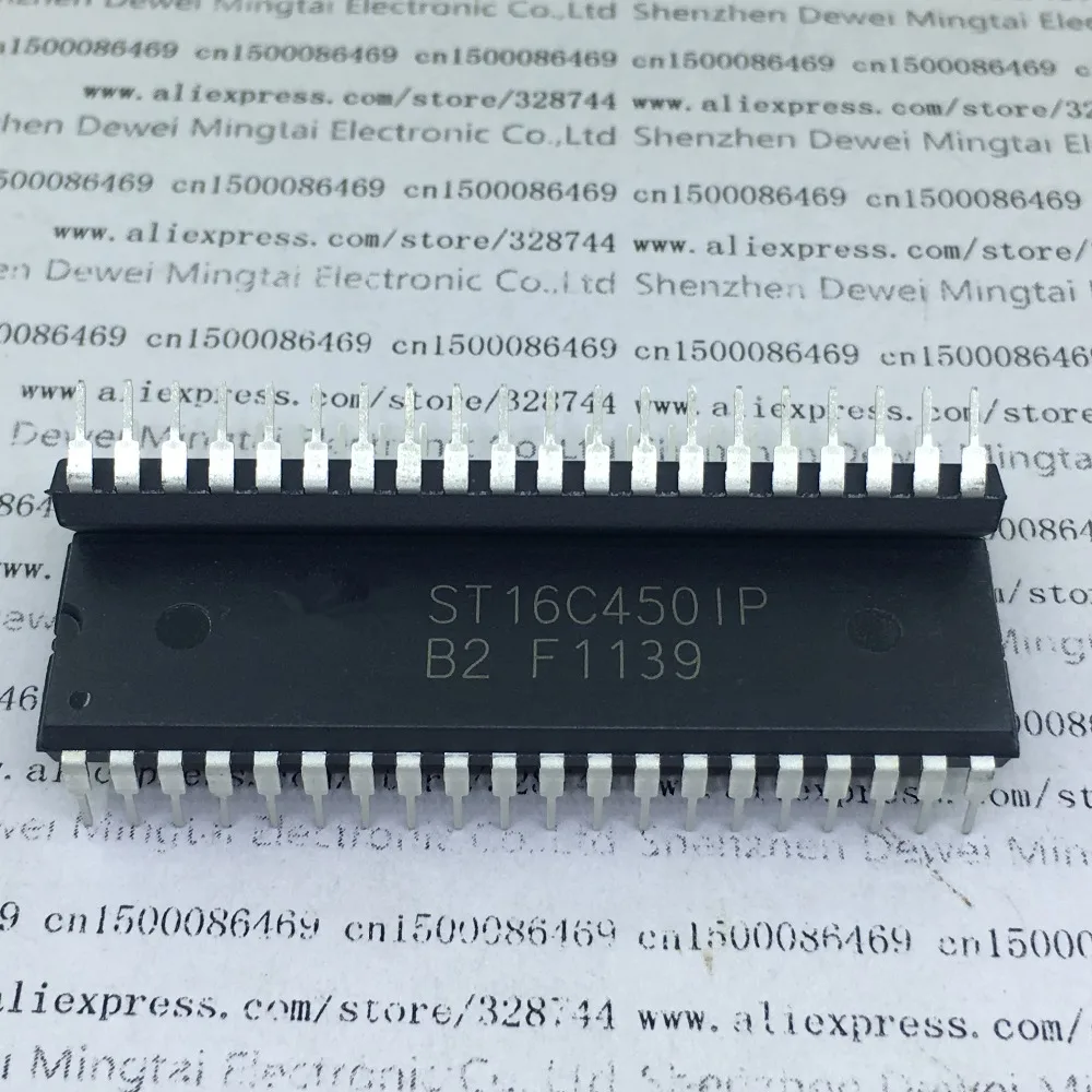 

5PCS 10PCS/LOT ST16C450IP ST16C450 16C450 DIP40