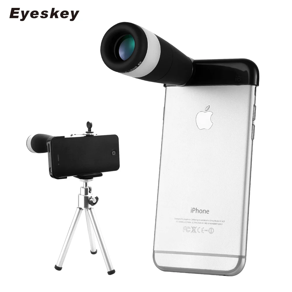 Eyeskey 8x Zoom Portable Cell Phone Telescope Lens Wide