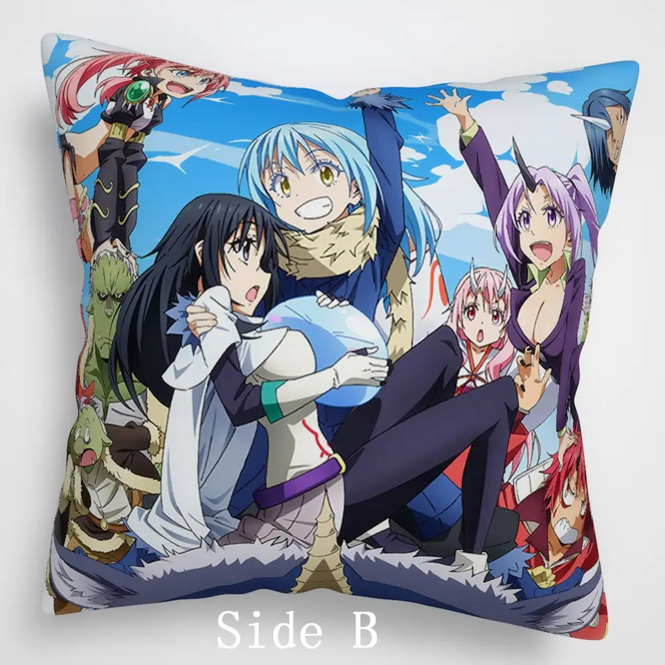 Tensei Shitara Slime Datta Ken Manga two sides Pillow Cushion Case Cover 999