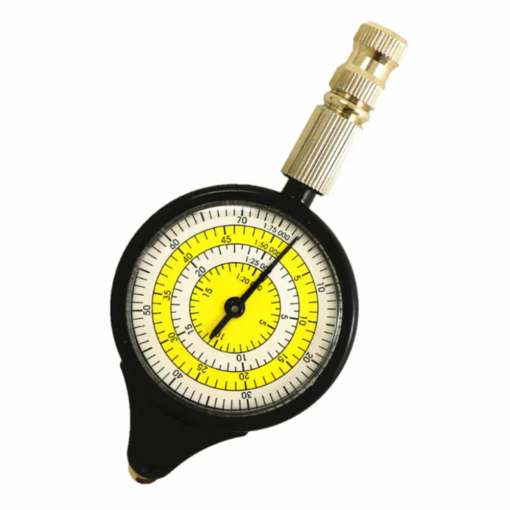 Открытый Многофункциональный портативный компас curvometer С дальномер карта