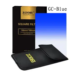 Zomei 100 мм x 150 мм Камера Окончил Blue Square фильтр объектива GND Совместимость с z серии держатели FS