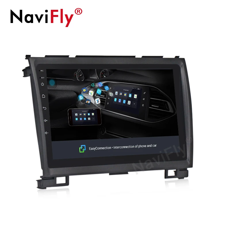 NaviFly Android 8,1 четырехъядерный автомобильный аудио dvd для Haval Hover Greatwall Great wall H5 H3 с 4g wifi HD экраном радио bluetooth