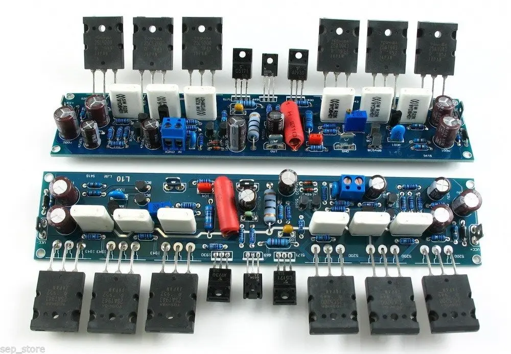 

GZLOZONE LJM Assembled Stereo L10 Dual-Channel Power Amplifier Board 200W+200W
