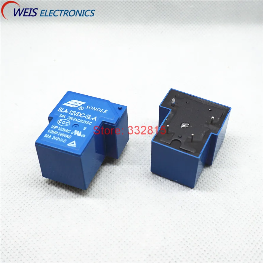 200 шт. SLA-12VDC-SL-A SLA-12VDC T90 12 В 30A DIP-4PIN Songle Реле новый оригинальный свяжитесь со мной
