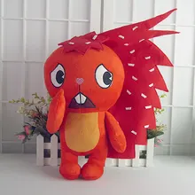 Happy Tree Friends HTF Flaky 15 дюймов Аниме красная мягкая и плюшевая