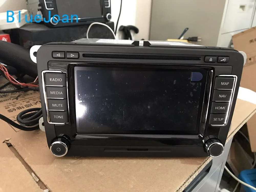 Best Original new 3CD 035 682 Car Navigation RNS510 radio LED display modules for V W Golf Passat Skoda RNS510 RNS 510 DVD Player 1