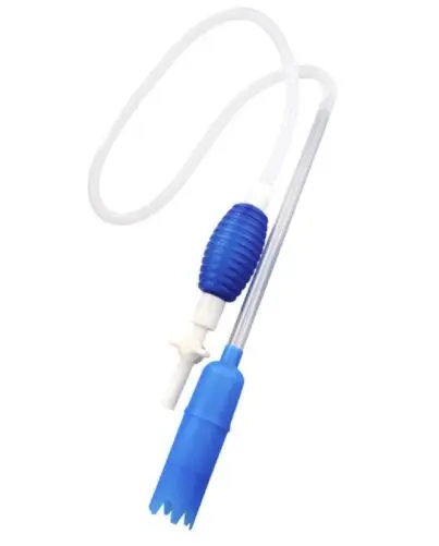 

2m Aquarium Manual Cleaner Siphon Gravel Suction Pipe Fish tank Cleaner Wash Sand Trap Water Exchange Tool Suction Pipe Tube