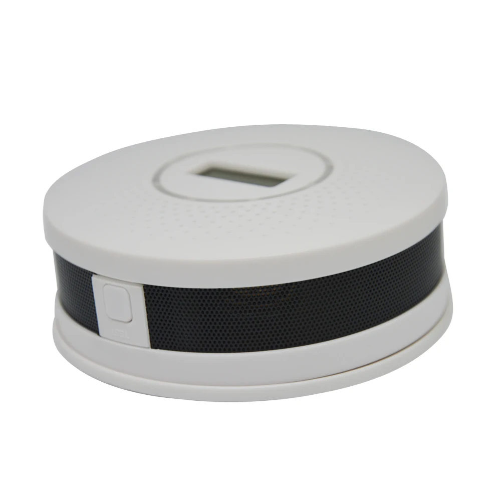 1 PCS Ceiling Standalone Carbon Monoxide and Smoke Combine Detector LCD display screen Fire CO alarm sensor Home security posion