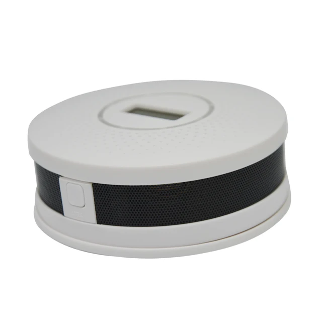 1 PCS Ceiling Standalone Carbon Monoxide and Smoke Combine Detector LCD display screen Fire CO alarm sensor Home security posion