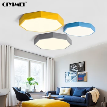 

Modern Led Flush Mount Ceiling Light For Study Room Room Lights 15-25square Meters Acrylic Boby Led Plafond Lampki Dla Dzieci