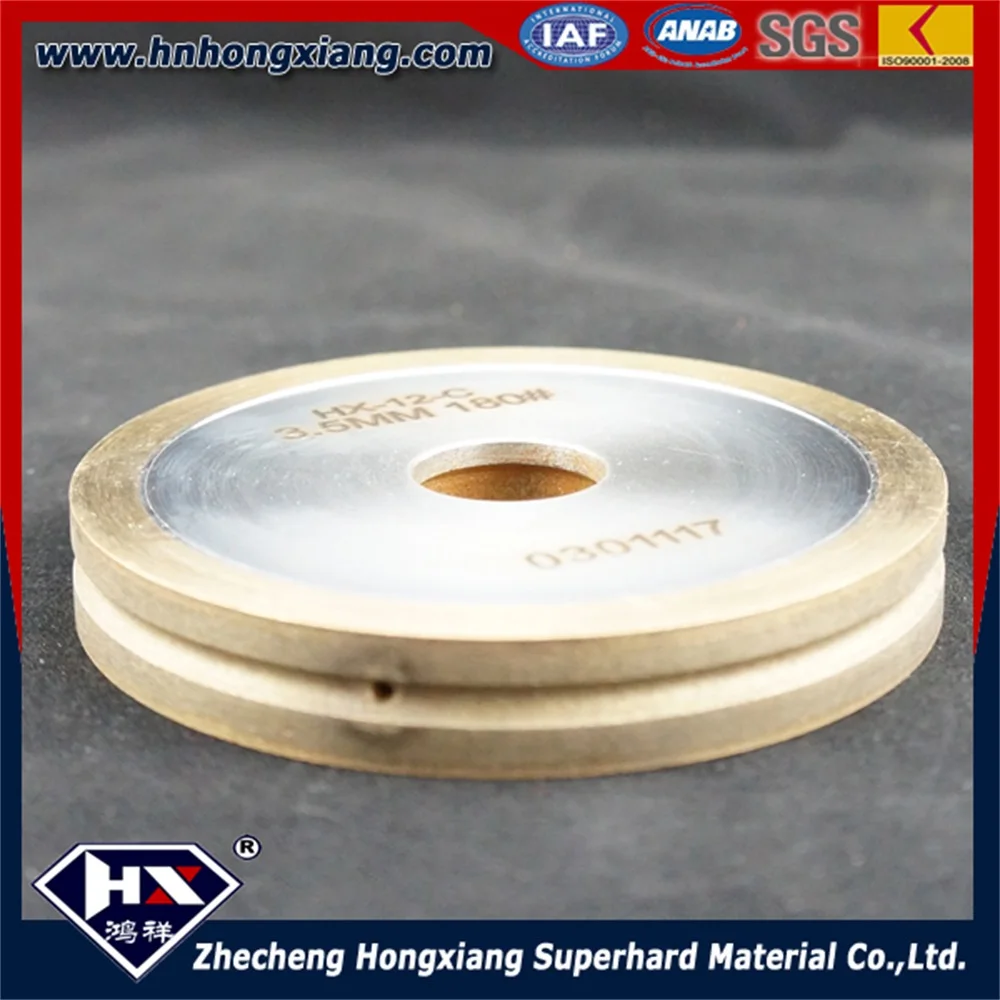 Special edge glass with using 175mm diamond pencil grinding wheel