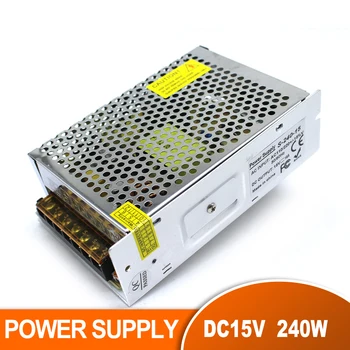 

Universal Power Supply Switching DC15V 16A 240W Transformer 220v 110v AC to DC Constant Output Converter For LED Lamp Light CNC