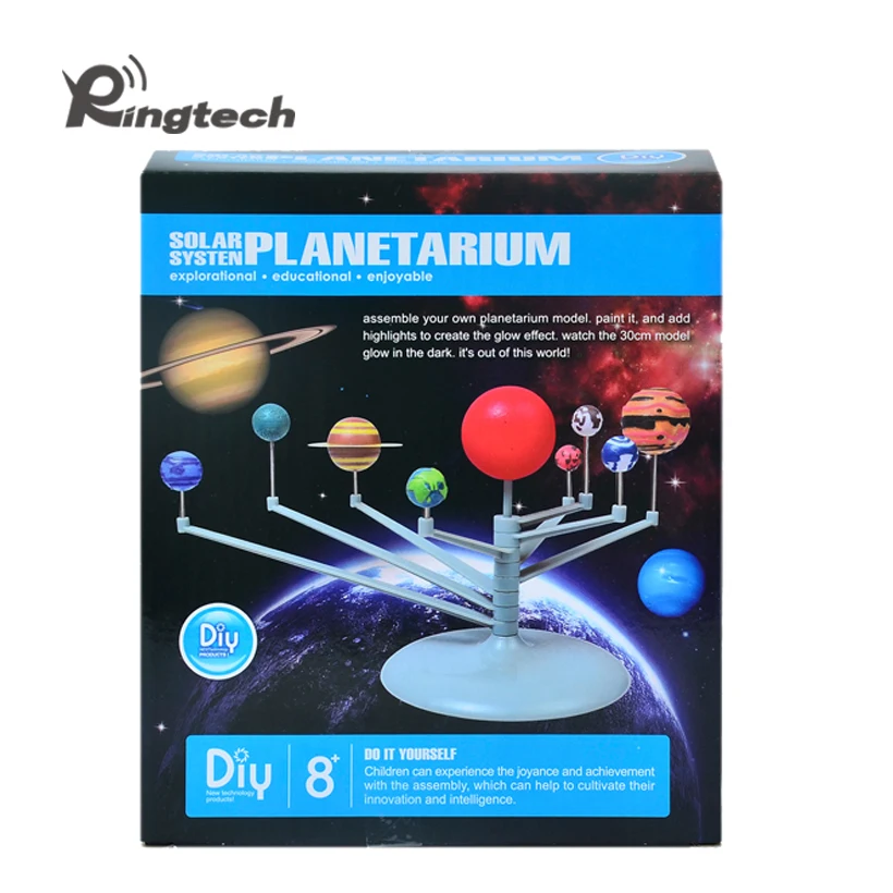 Ringtech children science planets earth toys solar system planets on