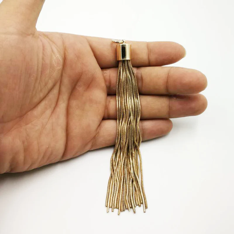 Новое поступление металлическая кисточка Tasbih 3 цвета золотистая черная