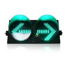 300 мм Высококачественная Зеленая Стрелка-указатель света ПК оболочки высокой яркости свет светофора