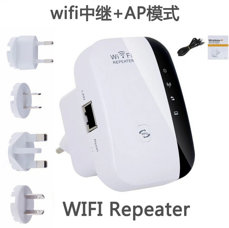 Беспроводной Wi Fi репитер 802.11N/B/G 300 Мбит/с|Детекторы Wi-Fi| |