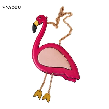 

Creative Women 3D Bird Shaped Handbags Swan Style Shoulder Bags Casual Tote Women Chian Bags Bolsos Mujer with Chain Feet