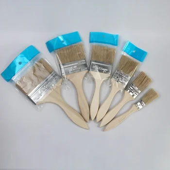

Paint Brush Set Great for Professional Painter Home Owners Painting Brushes for Cabinet Decks Fences Commercial Paintbrush