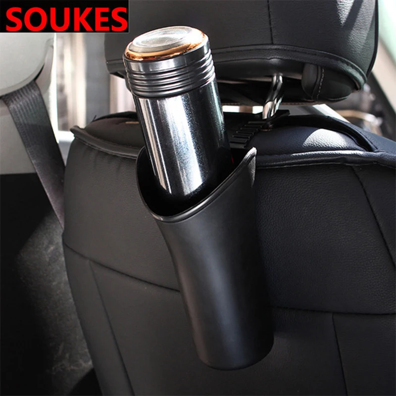 Car Umbrella Water Cup Storage Bucket For Mitsubishi Lancer 10 ASX Pajero X Ford Focus 2 3 Fiesta Citroen C4 C5 C3