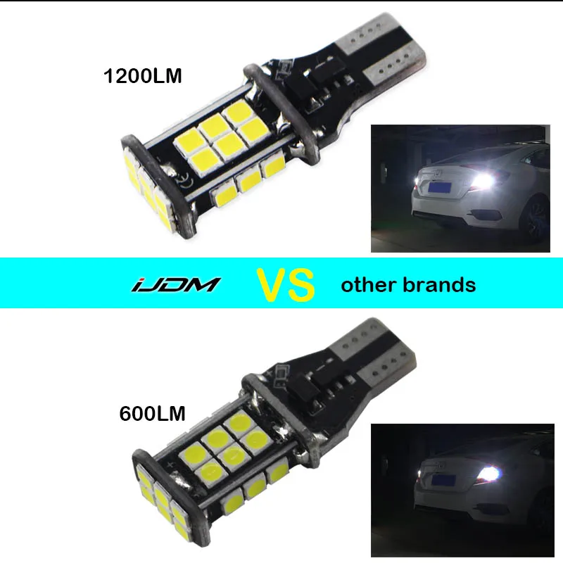 Светодиодный ксеноновый светильник iJDM без ошибок CAN bus 10SMD 3020 белый для Audi Q3 Q5 Q7