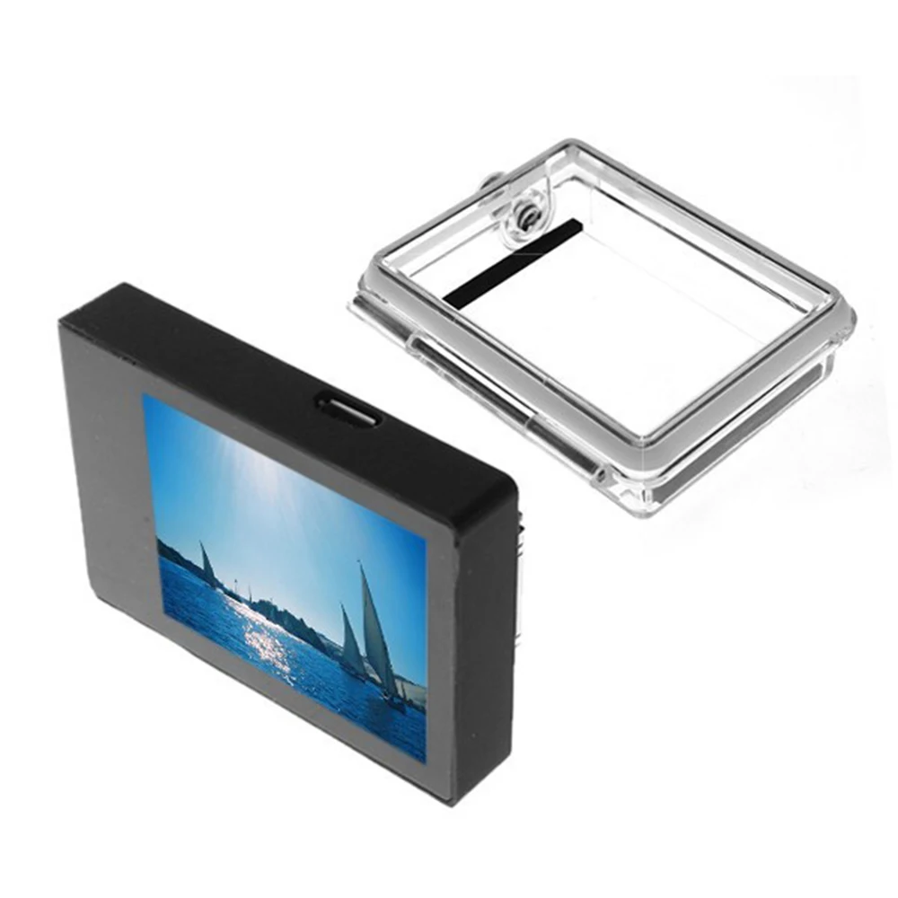Bacpac ЖК-экран для GoPro Hero 3/3+/4+ версия дисплея защитный корпус Чехол BacPac Backdoor Крышка для GoPro Hero 3 3 4