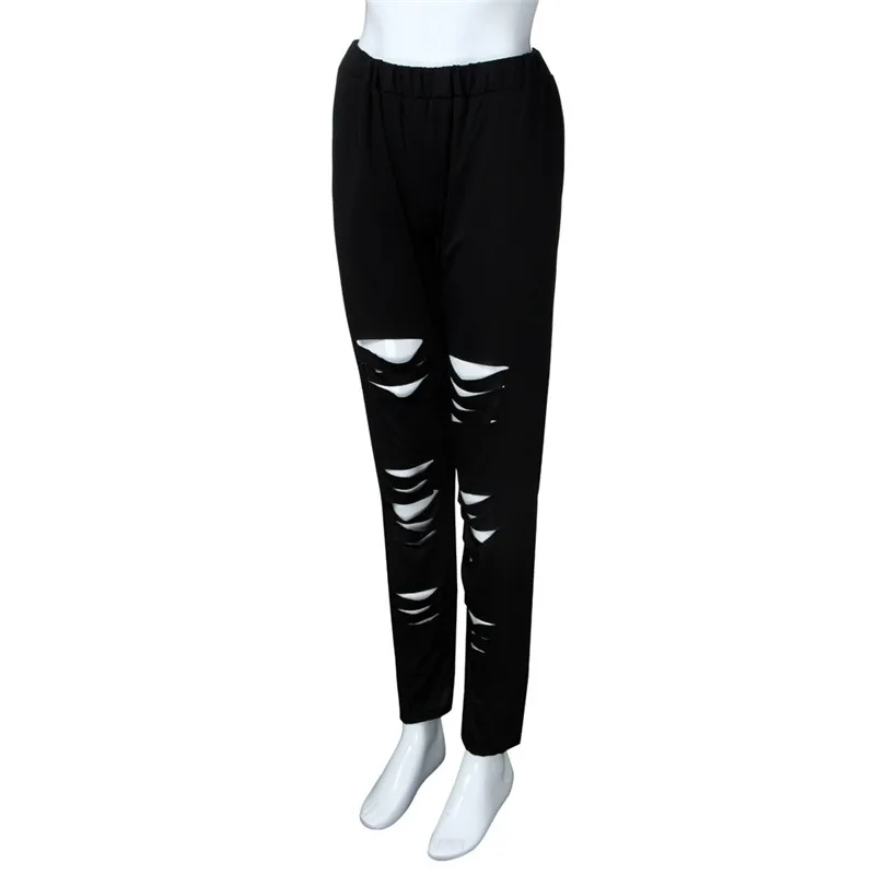  New Fashion Plus Size Womens Summer Sexy Leggings Biref Trousers Sport Hole Casual Daily Long Pants  #4F09 (9)