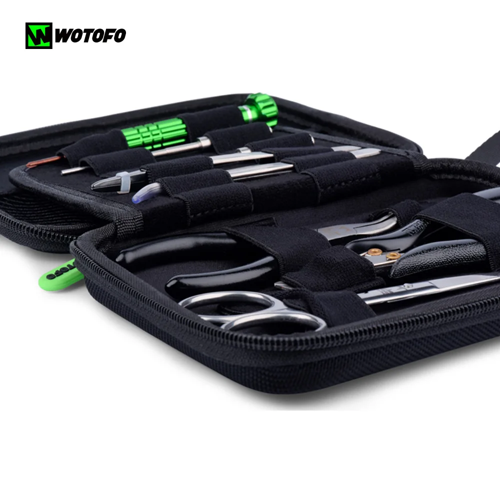 Оригинальный набор инструментов Wotofo для вейпа DIY инструмент водонепроницаемая