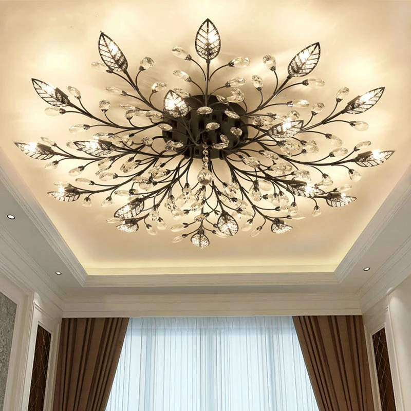 New item fancy ceiling light LED Crystal ceiling lamp modern lamps for